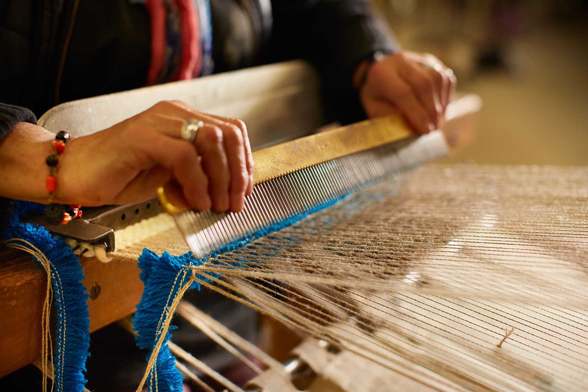 Manufacture de Bourgogne - tapis tissé main