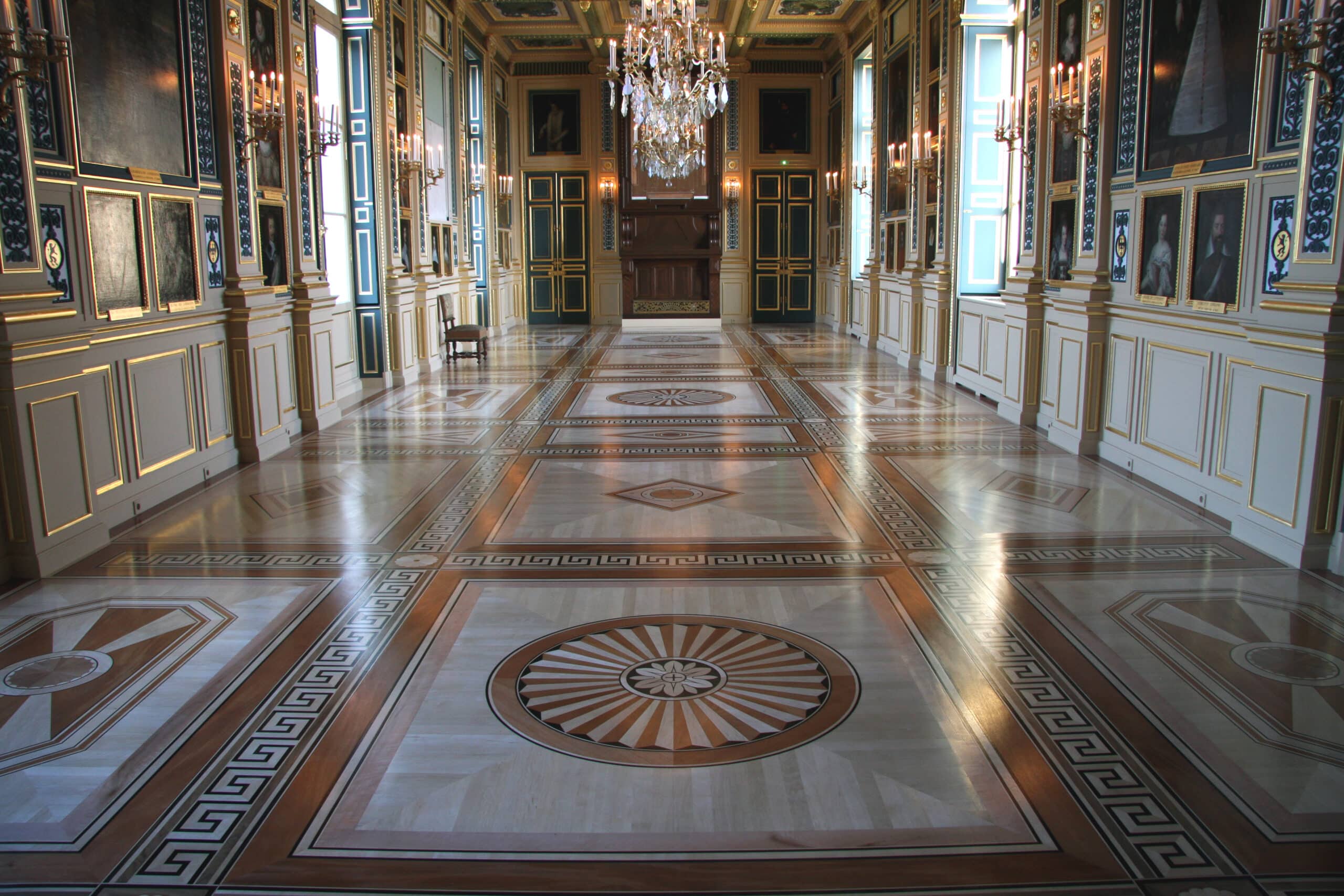 Castle d'eu parquet flooring