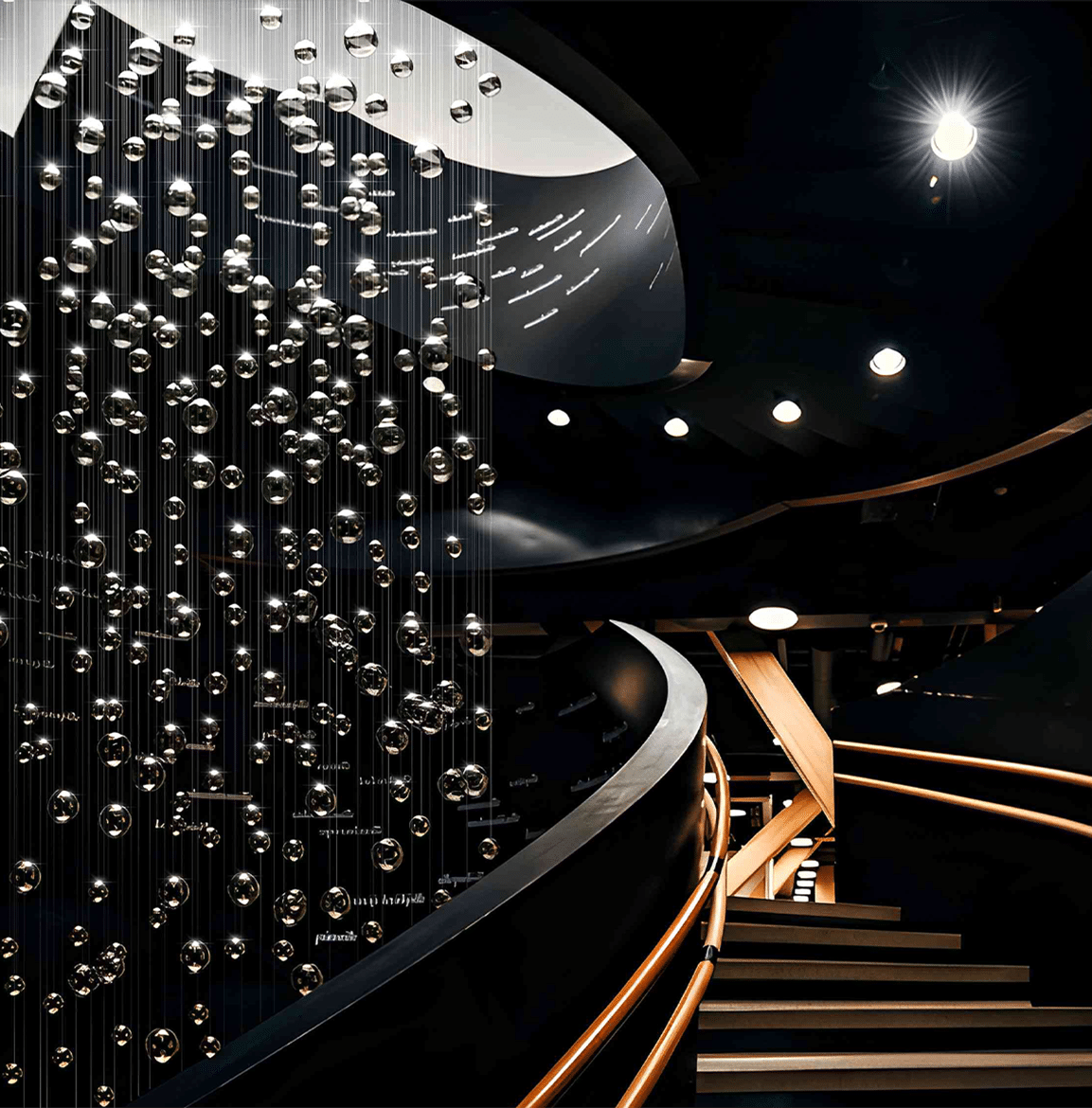 Toplanska Crystal- Luminaire Lure - Collection Design Connecté